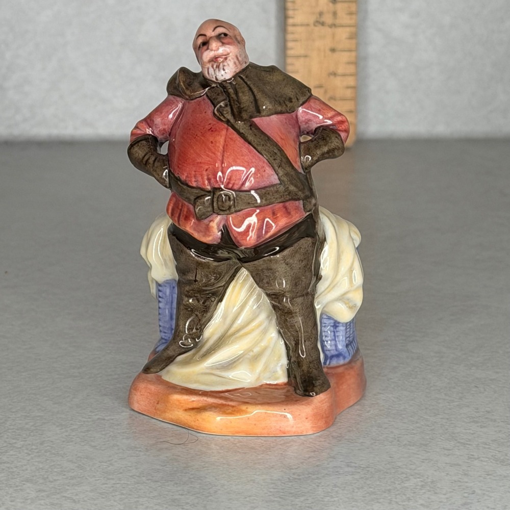 Royal Doulton Falstaff HN‎ 3236 Miniature Figurine Shakespeare Charles Noke 4in